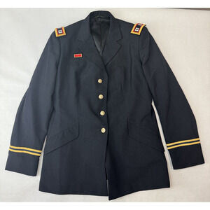 U.S. Army Vietnam War Era Dress Blues Blazer Jacket Vintage 70s 60s Captain